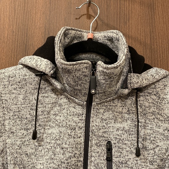 Halifax Traders HFX Performance Apparel “Anna” Heathered Knitted Full Zip Jacket - Picture 4 of 17